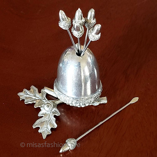 （画像用） 団栗どんぐり　セット ピックフォーク　６本