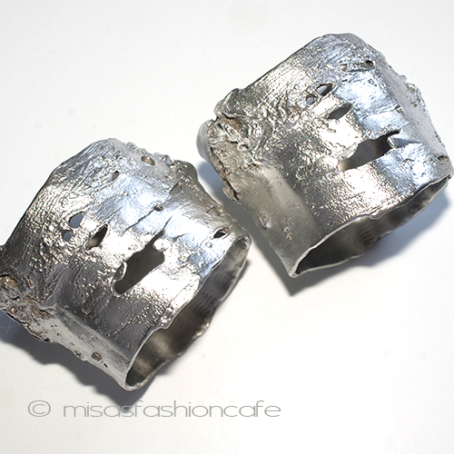 （画像用） マイケルミショー白樺 再販！ ナプキンリング４個セット