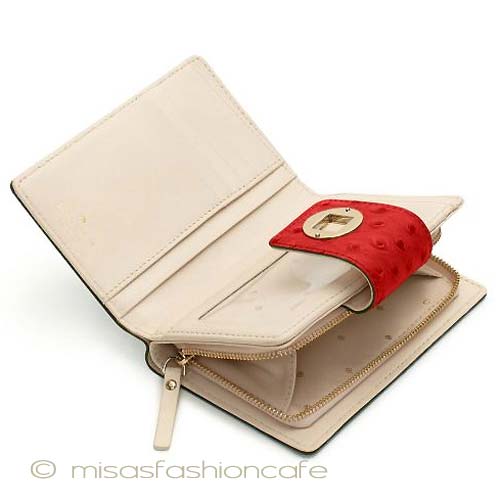 （画像用） Kate Spade　 お財布 オーストリッチ