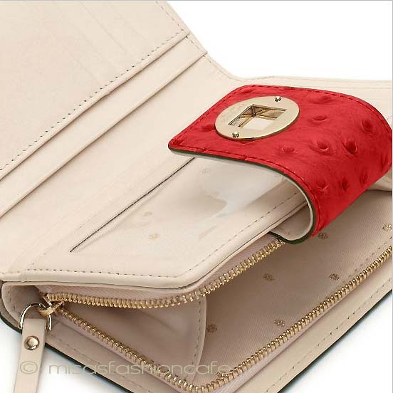 （画像用） Kate Spade　 お財布 オーストリッチ