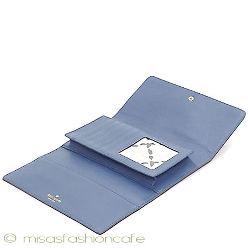 （画像用） ケイトスペード　NY 長財布　ネイビー