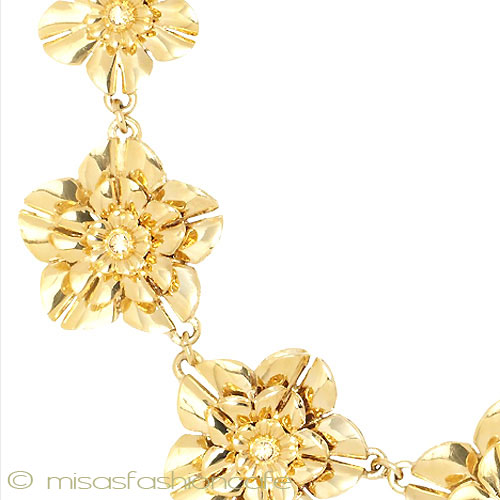 （画像用） ケイトスペード お花　ネックレス