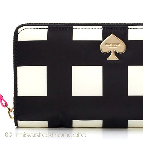 （画像用） ケイトスペード お財布　チェック