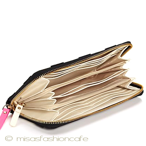 （画像用） ケイトスペード お財布　チェック