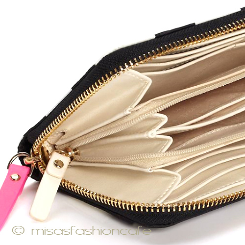 （画像用） ケイトスペード お財布　チェック