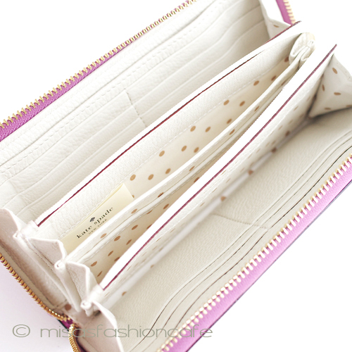 （画像用） ケイトスペード お財布　パープル