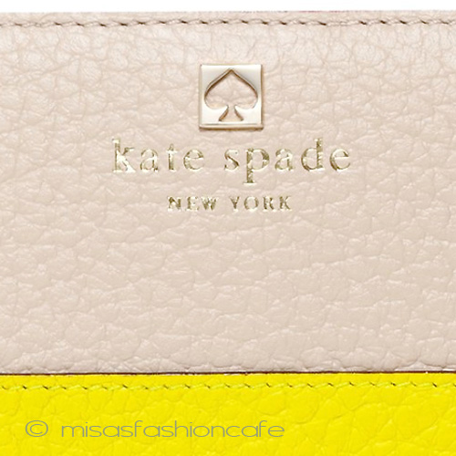 （画像用） ケイトスペード お財布　レモン
