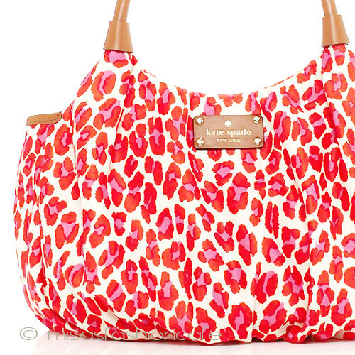 （画像用） ケイトスペード レオパード　バッグ