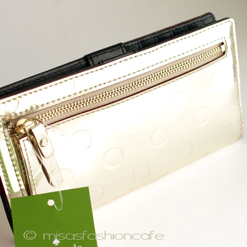 （画像用） ケイトスペード お財布 ゴールド