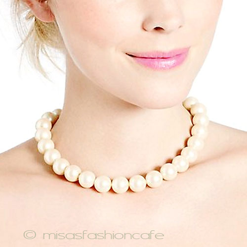 （画像用） ケイトスペード パール　ネックレス