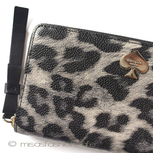 （画像用） ケイトスペード お財布　レオパード