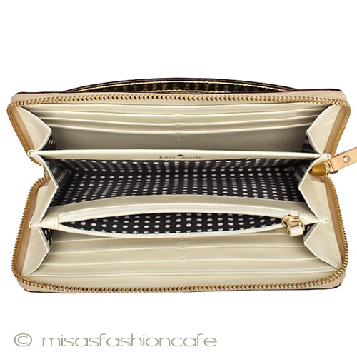 （画像用） ケイトスペード お財布　ゴールド