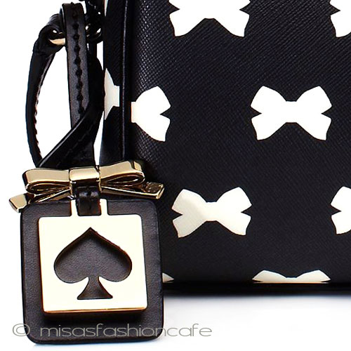 （画像用） ケイトスペード　再販 りぼん　チャーム付