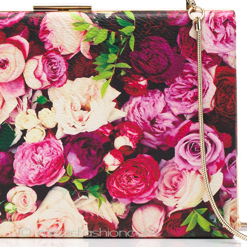 （画像用） ケイトスペード 花　パーティーバッグ