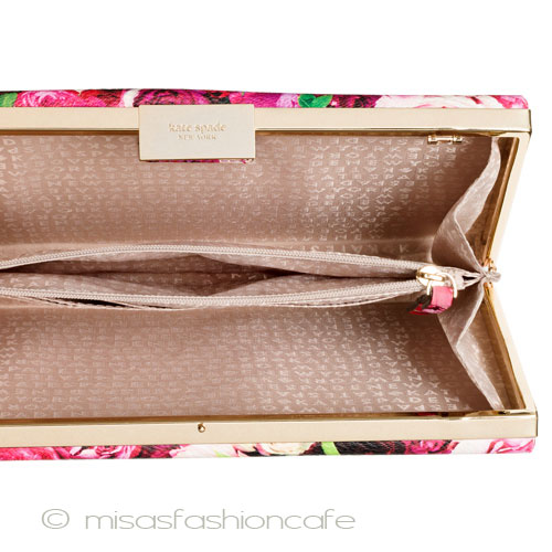 （画像用） ケイトスペード 花　パーティーバッグ