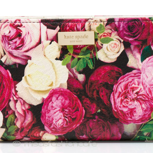 （画像用） ケイトスペード　再販 お財布　花ブーケ