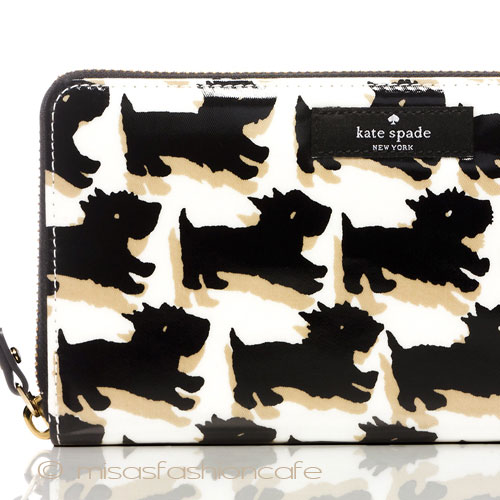 （画像用） お財布 スコッティ　犬柄