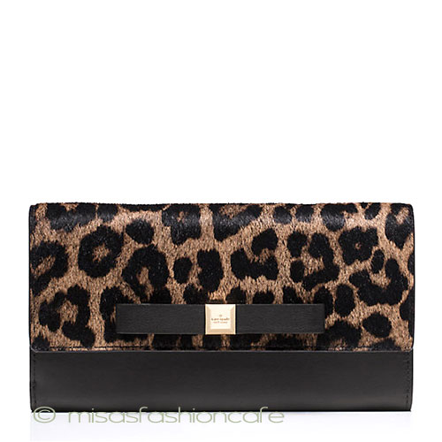 （画像用） ケイトスペード　お財布 ヒョウ柄パンサー　バッグ