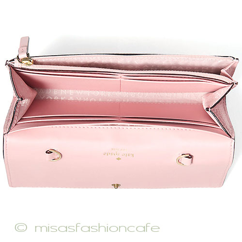 （画像用） ケイトスペード　2Way 長財布　クラッチ