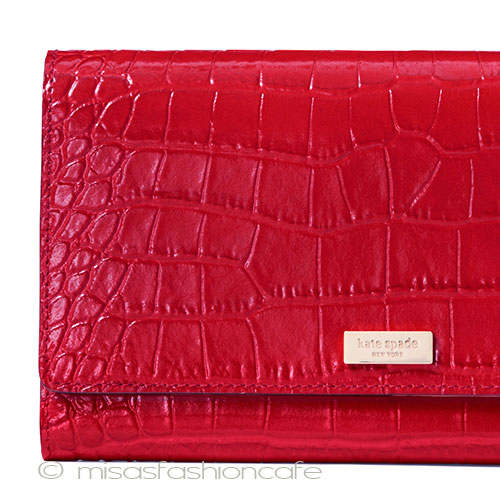 （画像用） ケイトスペード　NY 旅行クラッチ　長財布　