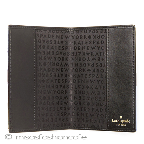 （画像用） ケイトスペード　猫ネコ パスポートケース