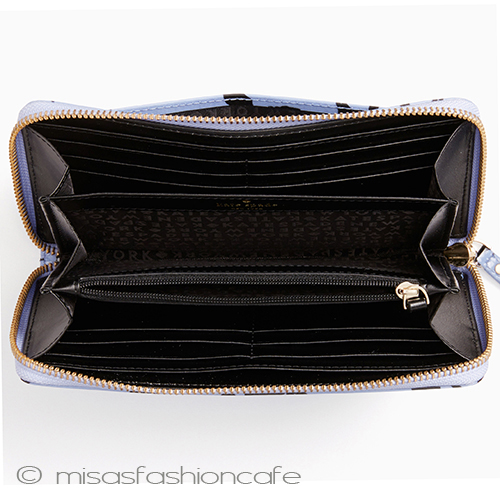 （画像用） ケイトスペード　長財布 猫ネコ　ご飯の時間