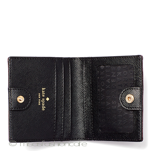 （画像用） ケイトスペード　お財布 二つ折り　ゴールド