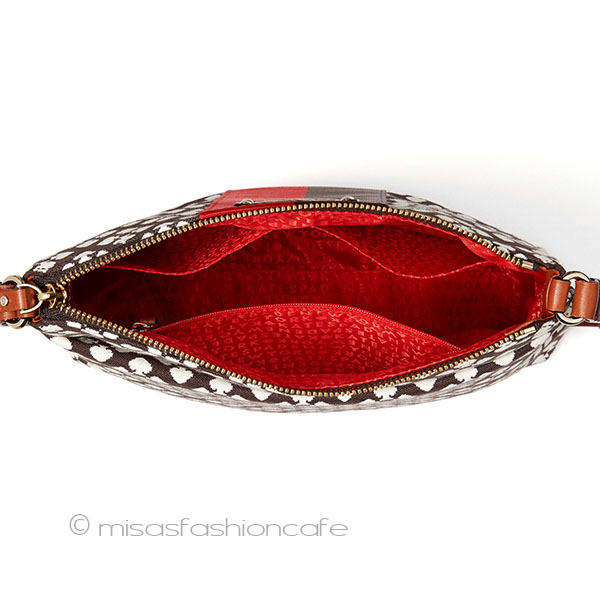 （画像用） ケイトスペード　バッグ キャンバス　ブラウン