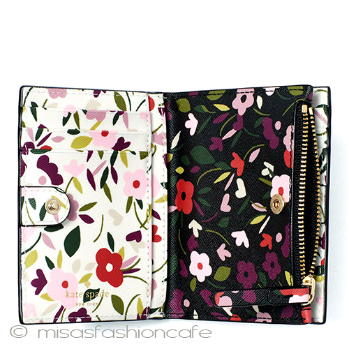 （画像用） ケイトスペード　財布 コンパクト　二つ折り