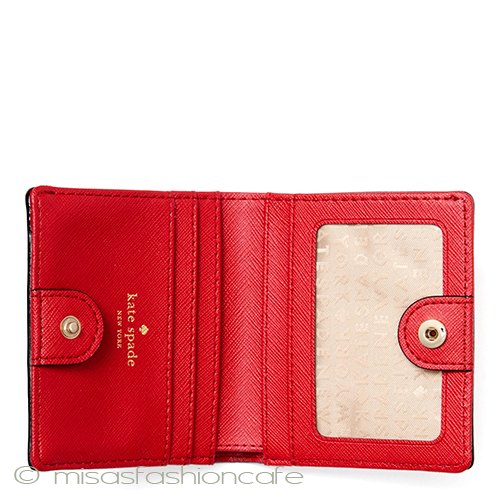 （画像用） ケイトスペード　ミニ財布 コンパクト・二つ折り