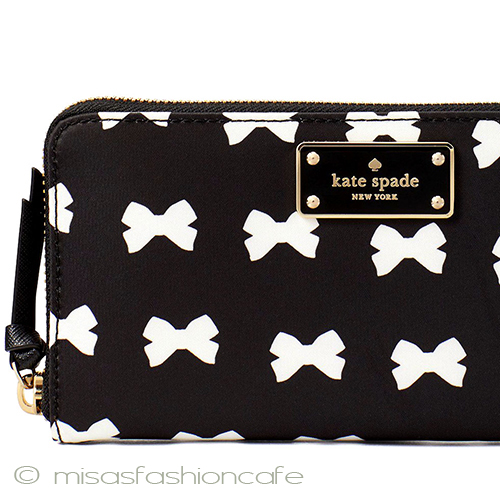 （画像用） ケイトスペード リボン　長財布