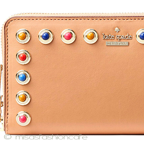 （画像用） ケイトスペード　 ビジュー　長財布