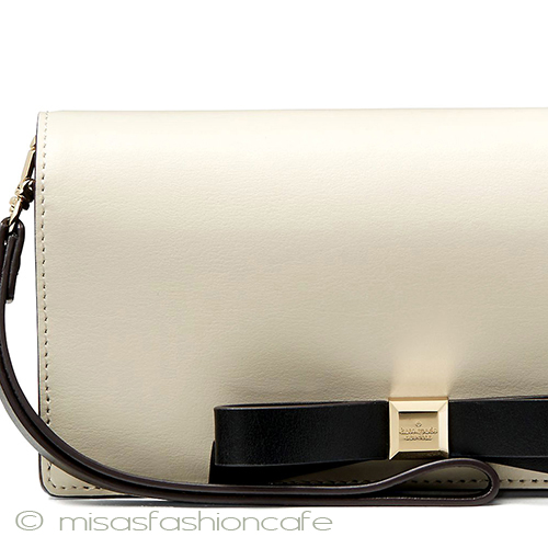 （画像用） ケイトスペード　リボン お財布バッグ２Way