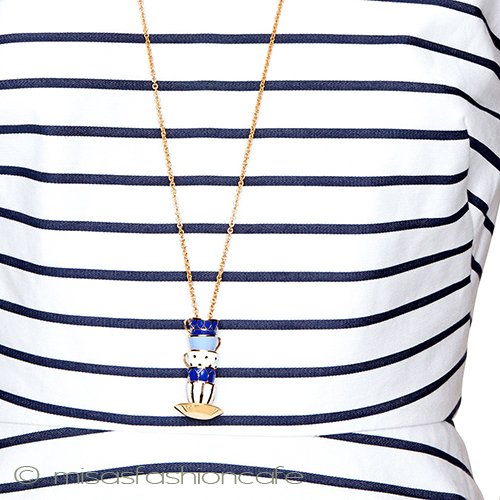 （画像用） ケイトスペード　ネックレス ティーカップ＆ソーサー