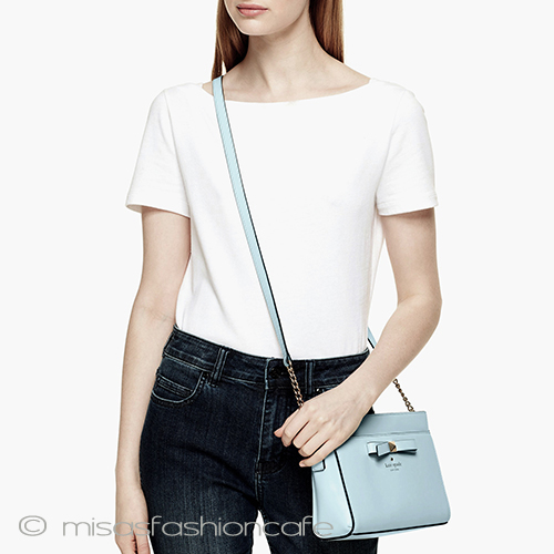 （画像用） ケイトスペード　リボン 　ショルダーバッグ