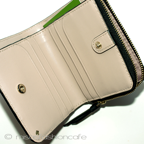 （画像用） ケイトスペード　お財布 バイカラー　二つ折り