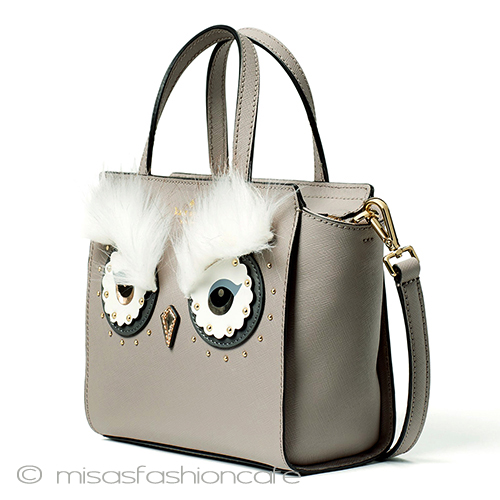 （画像用） ケイトスペード　ふくろう鳥 ショルダー兼ハンドバッグ