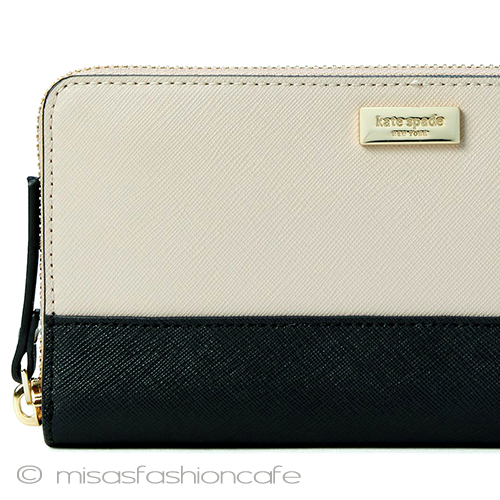 （画像用） ケイトスペード　お財布 バイカラー　長財布
