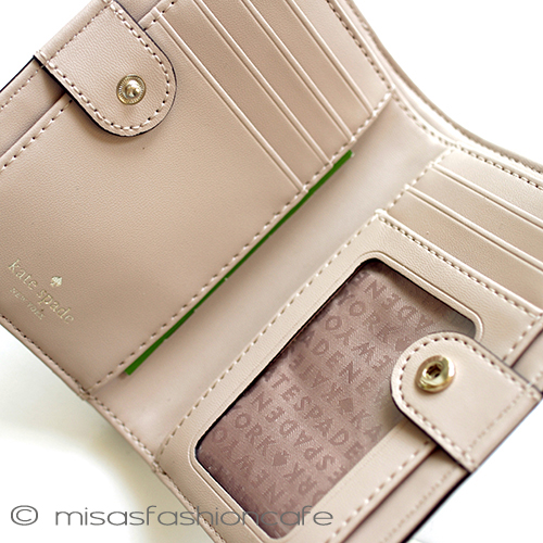 （画像用） ケイトスペード　お財布 バイカラー　二つ折り