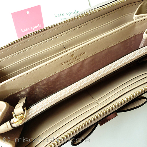（画像用） KateSpade　NY りぼん　長財布
