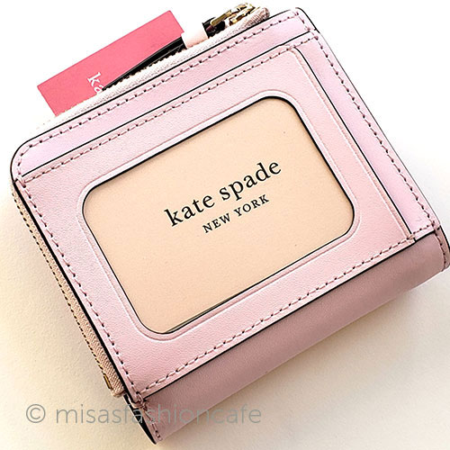 （画像用） ケイトスペード　お財布 二つ折り　鳥　刺繍