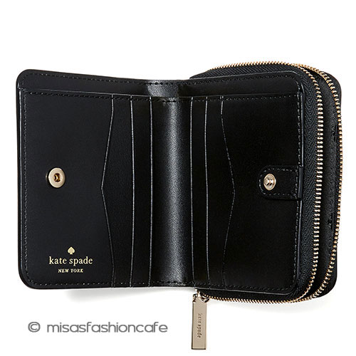 （画像用） ケイトスペード　お財布 二つ折り　フローラル