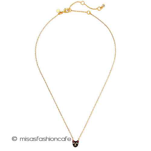 （画像用） ケイトスペード　NY 猫ねこ　ネックレス