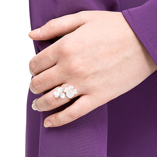 （画像用） ケイトスペード　花 ビジューフラワー　指輪