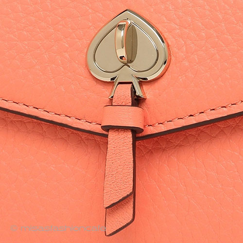（画像用） ケイトスペード　お財布 Orange♠ビジュー金具