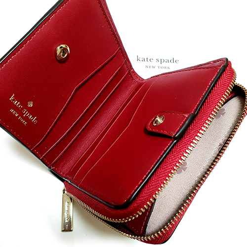 （画像用） ケイトスペード　お財布 二つ折り　レザー　