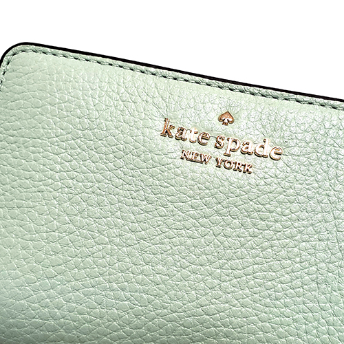 （画像用） ケイトスペード　お財布 ソフト・シフォングリーン