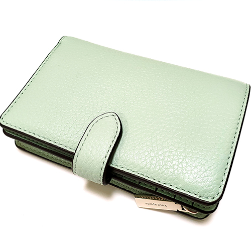 （画像用） ケイトスペード　お財布 ソフト・シフォングリーン