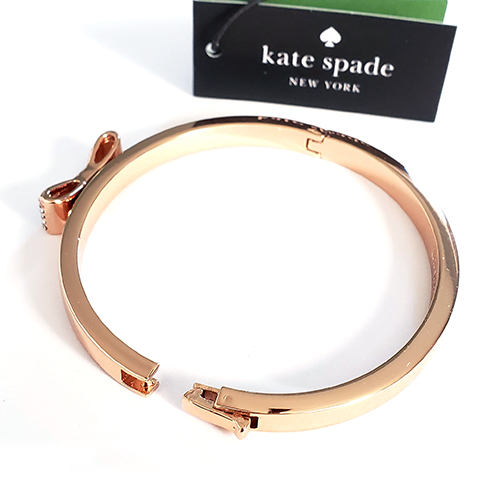 （画像用） ケイトスペード　バングル リボン　ブレスレット
