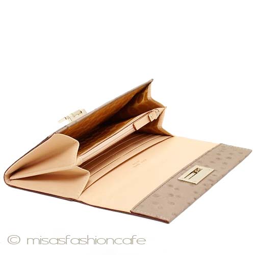 （画像用） ケイトスペード お財布 オーストリッチ